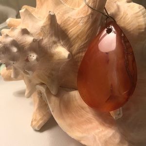 Stunning stone pendant